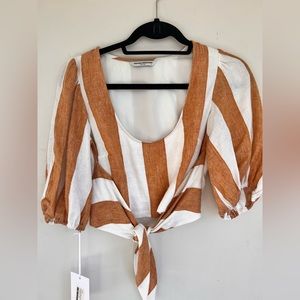 Never Worn Size Small Amanda Uprichard Crop NWT!